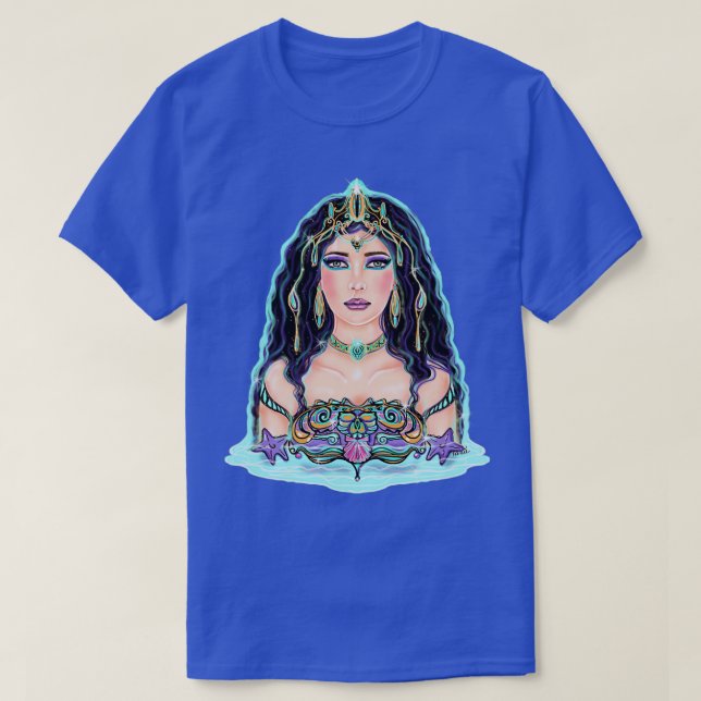 quotCleaquot sjöjungfru sea guddess art av Renee L T Shirt (Design framsida)