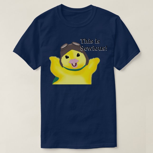 quotDetta är Sewiousquot  Pets Mingming 2 T Shirt (Design framsida)