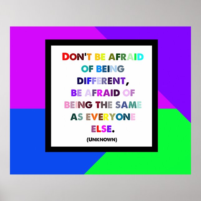 QUOTE 1 POSTER (Framsidan)