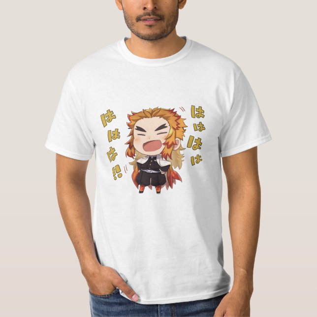 Quote kyojuro rengoku t shirt (Framsida)