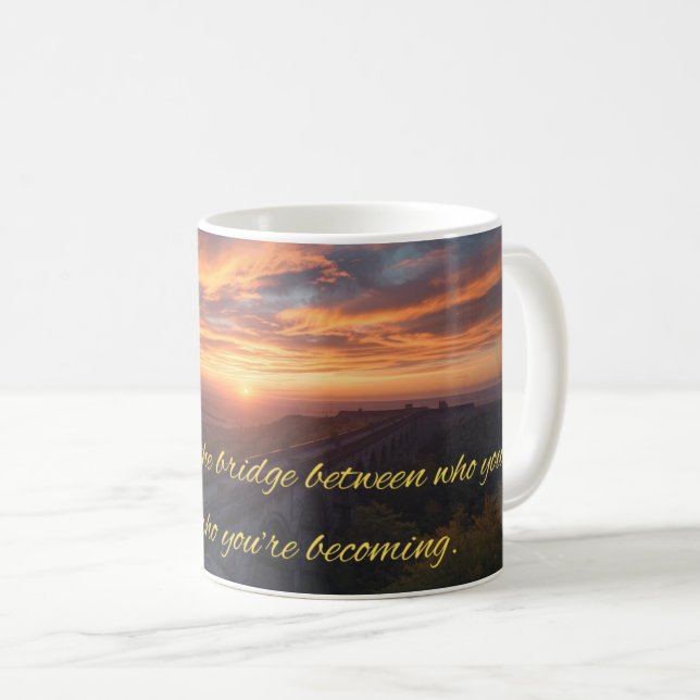 Quote on Discipline Mug Kaffemugg (Framsida höger)