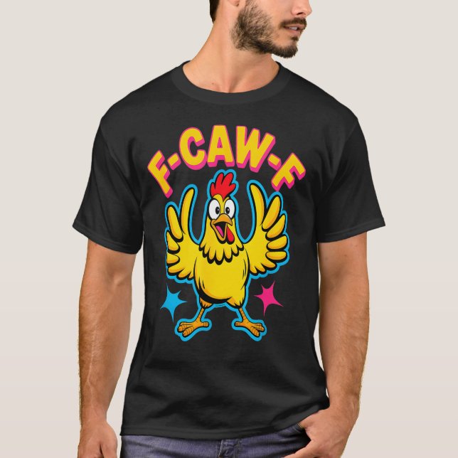 Quote Rooster Meme  T Shirt (Framsida)