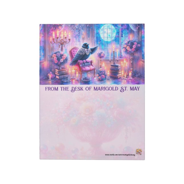 Quote the Raven Notepad Anteckningsblock (Roterad)