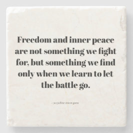 Quotes about inner peace stenunderlägg