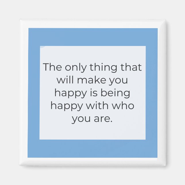Quotes about life  magnet (Framsidan)