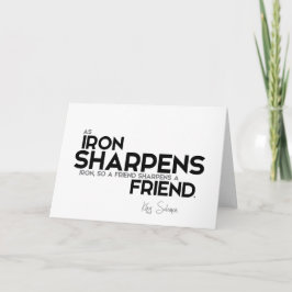 QUOTES: Kung Solomon: En vän delar en vän Kort