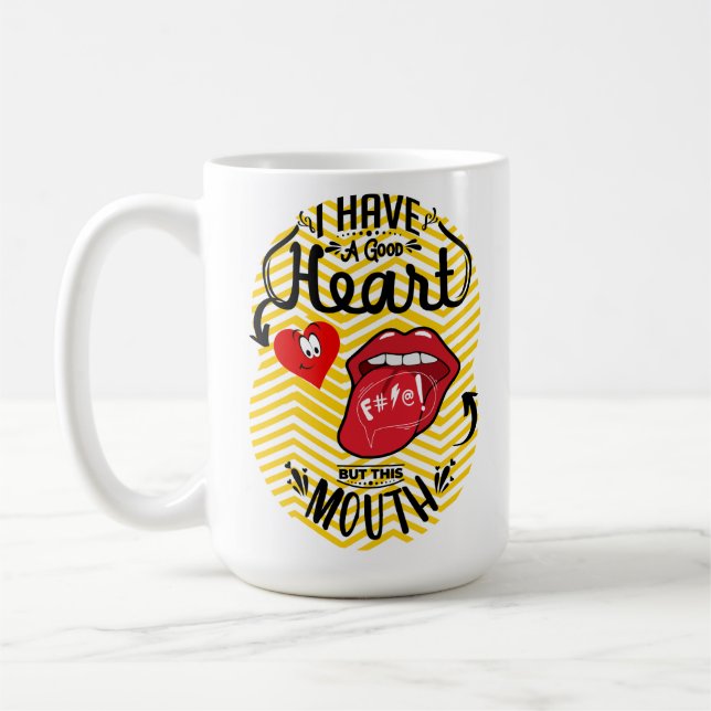 QUOTES SARCASM KAFFEMUGG (Vänster)