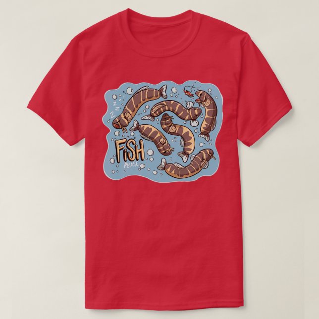 quotFish Pleasequot T Shirt (Design framsida)