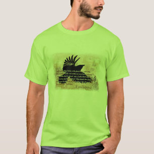 Quoth den korpsvarta Edgar Allen Poe Nevermore Tee