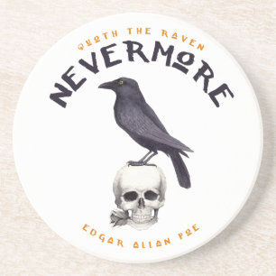 Quoth den korpsvarta Nevermore - Edgaren Allan Poe Underlägg Sandsten