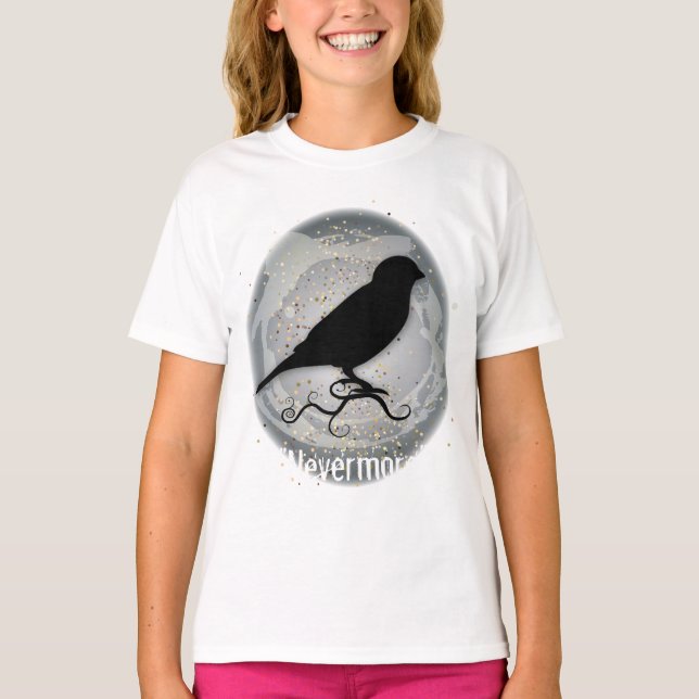 ~Quoth Raven~en Tee Shirt (Framsida)