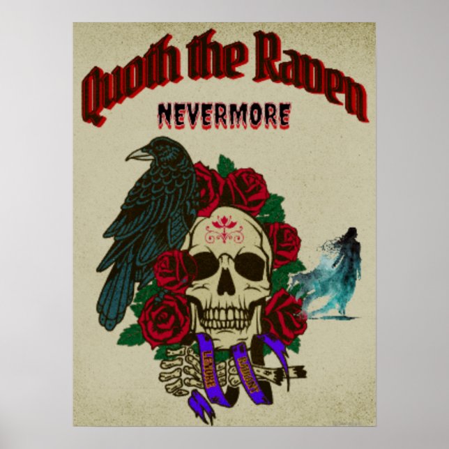 Quoth the Raven, Icke desto mer Poster (Framsidan)