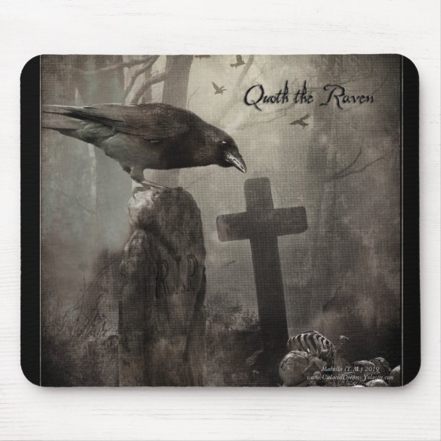 Quoth the Raven Musmatta (Framsidan)