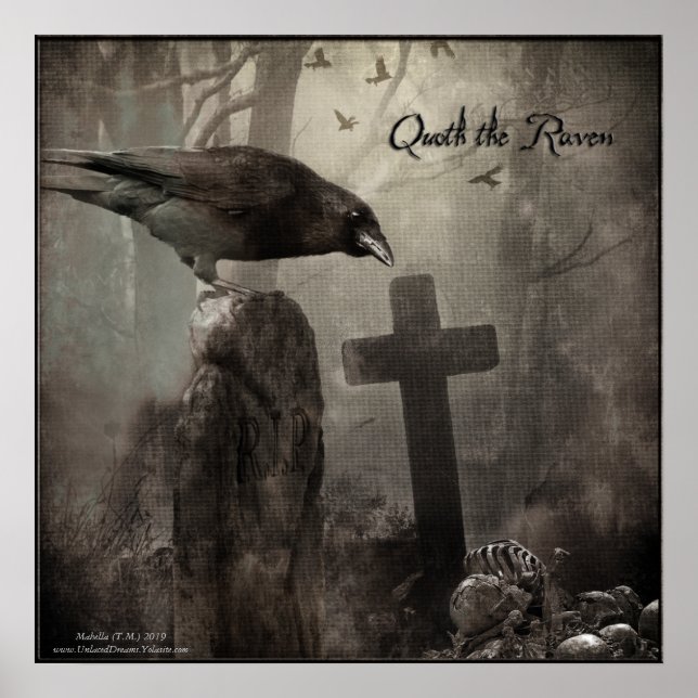 Quoth the Raven Poster (Framsidan)