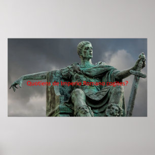 Quotiens de Imperio Romano cogites? #EDU Poster