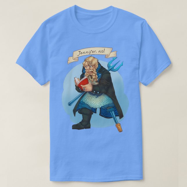 quotJennifer noquot T Shirt (Design framsida)