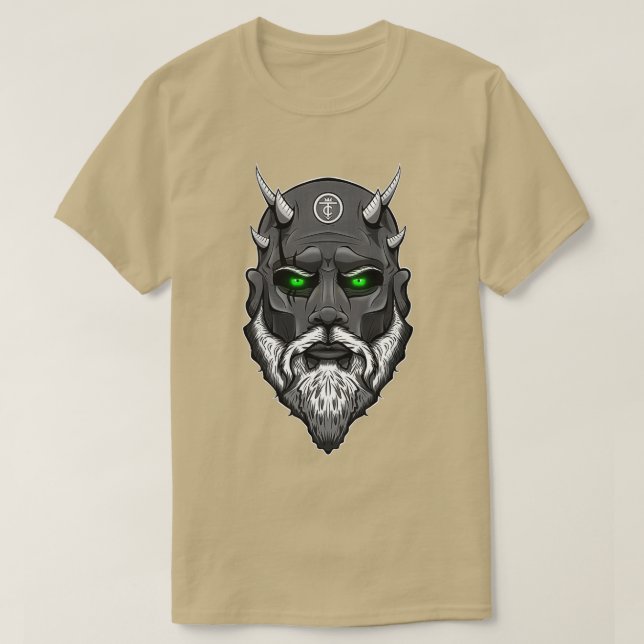 quotSIXX HORNquot-viking T Shirt (Design framsida)