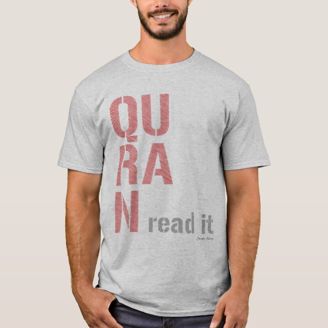 Quran: Läst det T Shirt (Framsida)