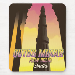 Qutub Minar New Delhi Indiens reseaffisch Musmatta