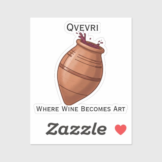 Qvevri Klistermärken (Ark)