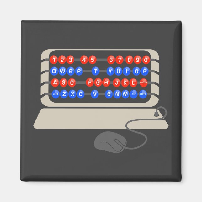 QWERTY B.C MAGNET (Framsidan)