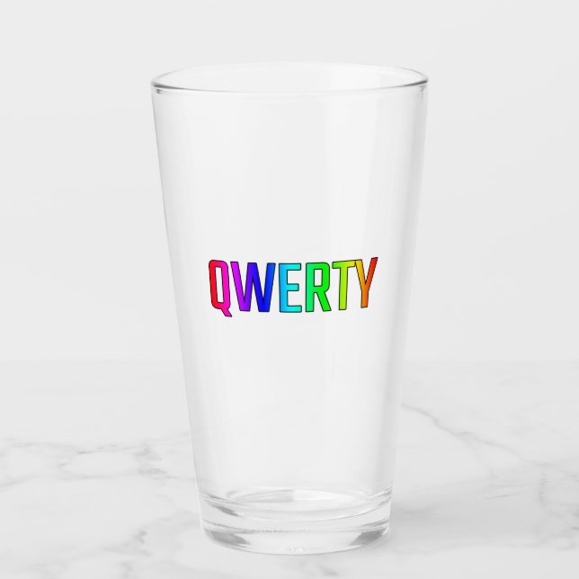 QWERTY GLASKOPP (Framsida)