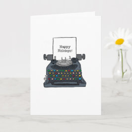 Qwerty Högtider! 5" x 7" Vikt julkort Kort