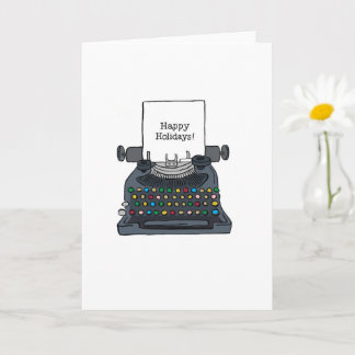 Qwerty Högtider! 5" x 7" Vikt julkort Kort