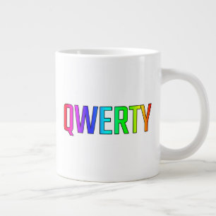 QWERTY JUMBO MUGG