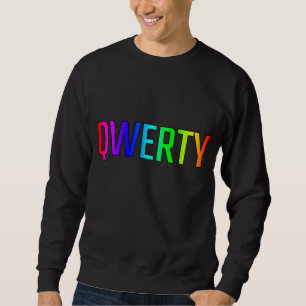 QWERTY LÅNG ÄRMAD TRÖJA