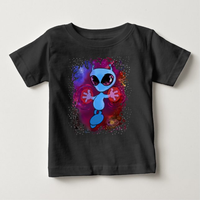Qwiby Baby T-Shirt (Framsida)