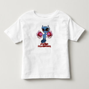 Qwiby: Cute Invasion Småbarn T-shirt