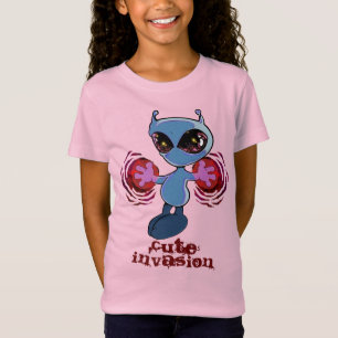 Qwiby: Cute Invasion Småbarn T-shirt