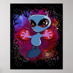 Qwiby Kosmisk uppsving Poster