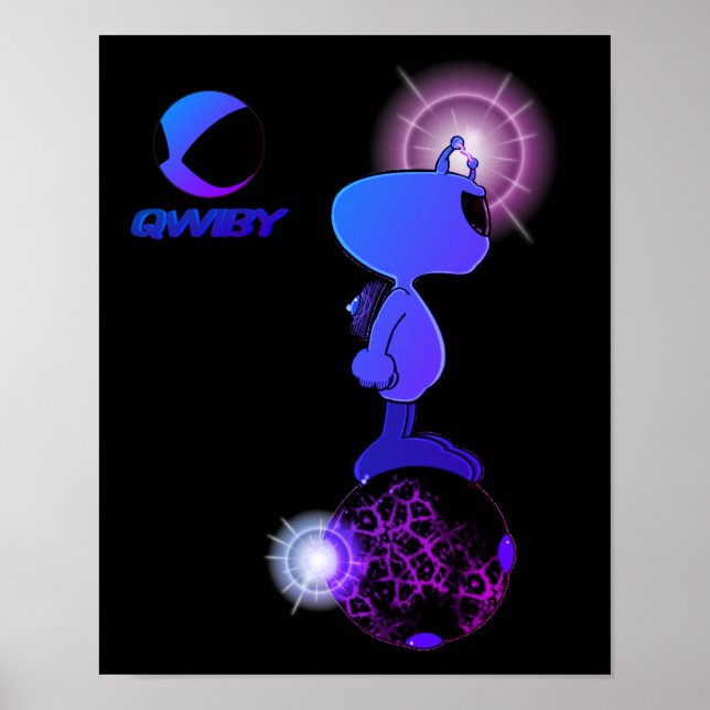 Qwiby's Sphere Rider Poster (Framsidan)