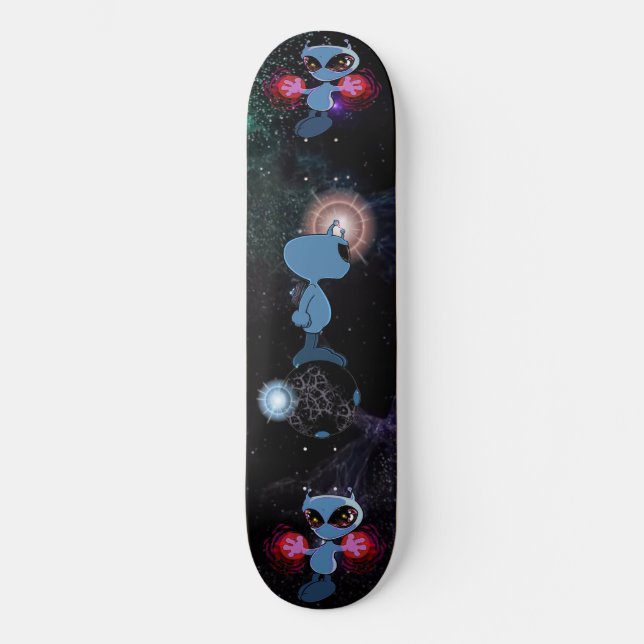 Qwiby's Sphere Rider Skateboard (Framsida)