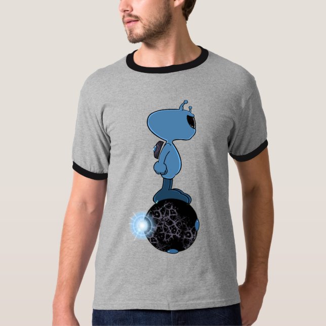 Qwiby's Sphere Rider T-Shirt (Framsida)
