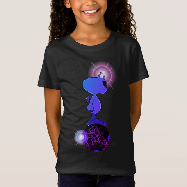 Qwiby's Sphere Rider T-Shirt (Framsida)