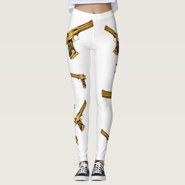 R2R-guldvapen Leggings (Framsida)