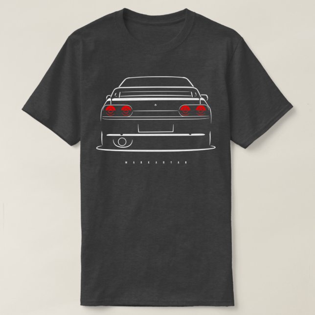R32 GTR-backvy T Shirt (Design framsida)