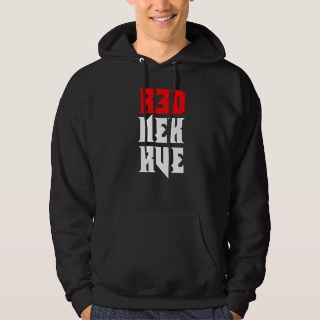 R3dnacke Rve Rednacke Hoodie (Framsida)