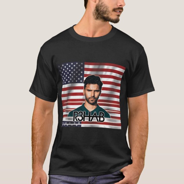 R3hab T Shirt (Framsida)