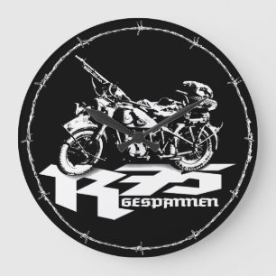 R75 Vägglås med rund (stor) vägg Stor Klocka