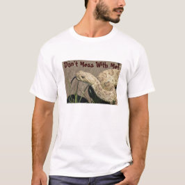 R8 Prärie Skallerhuggorm huvudskott Tee