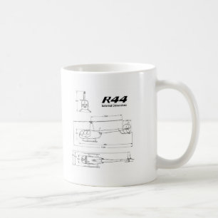 R-44 Robinson Kaffemugg