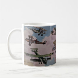 R.A.F WW1 Flygplan Royal i flygbesättning Kaffemugg