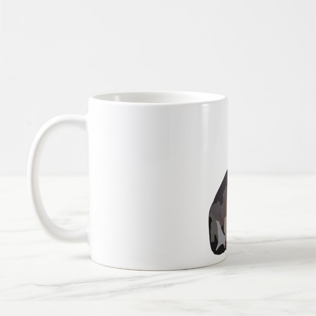 R är för kanin kaffemugg (Vänster)