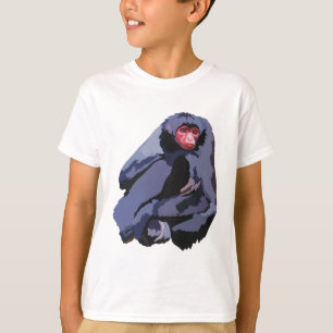 R är för Red Faced Spider Monkey T Shirt