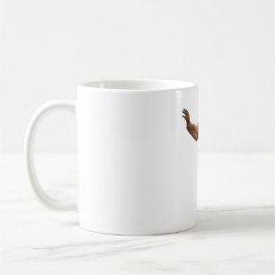 R är för Red Howler Monkey Kaffemugg