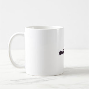 R är för Red Ruffed Lemur Kaffemugg